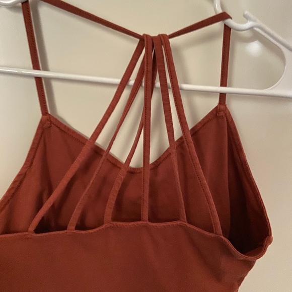 Burnt Orange Crop Top - Picture 2 of 3